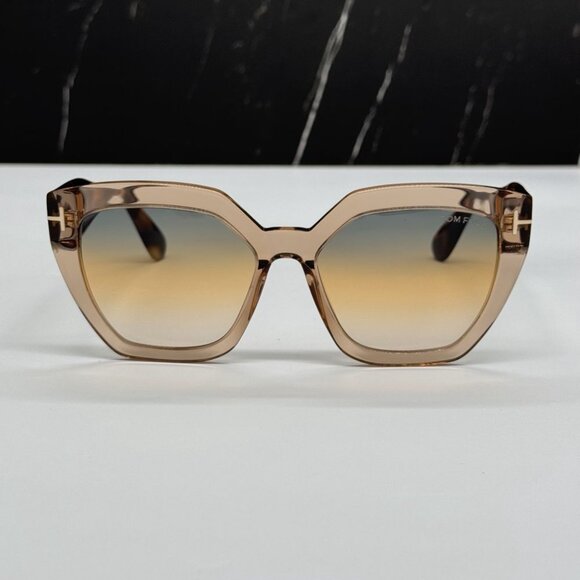NEW TOM FORD TF939 45B WOMEN SQUARE SUNGLASSES TOM FORD PHOEBE FT0939/S 45B main image 4